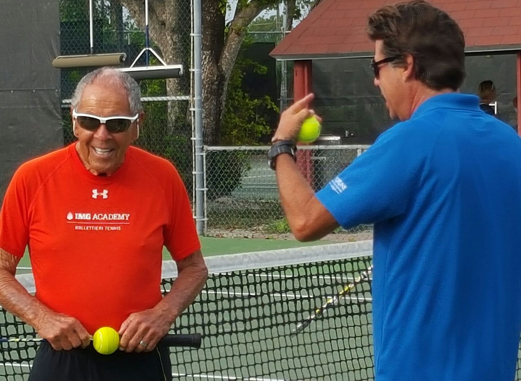 Teniski trener Nick Bollettieri, samoprozvani 'Michelangelo tenisa', zapamćen je po svojoj vatrenoj iskrenosti
